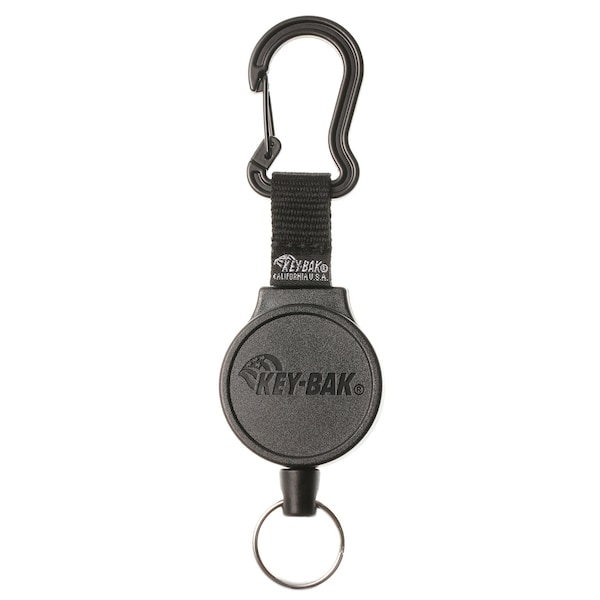 Key-Bak KEYBAK Mid6 Self Retracting Reel - 36 in. DuPont Kevlar Cord, Carabiner, Split Ring 0006-011 - main